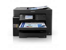 Tiskalnik multifunkcijski brizgalni barvni Epson EcoTank Office Pro A3 L15150 A3 duplex tisk duplex skeniranje faks USB LAN WiFi 25ppm (C11CH72402)