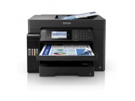 Tiskalnik multifunkcijski brizgalni barvni Epson EcoTank Office Pro A3 L15150 A3 duplex tisk duplex skeniranje faks USB LAN WiFi 25ppm (C11CH72402)