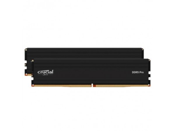 DDR5 32GB 5600MHz CL46 KIT (2x16GB) Crucial UDIMM XMP3.0 1,1V Gaming črna (CP2K16G56C46U5)
