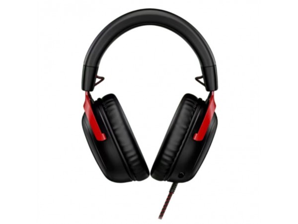 Slušalke žične HP naglavne USB-C/USB-A/3,5mm HyperX Cloud III črna-rdeča Gaming (727A9AA)