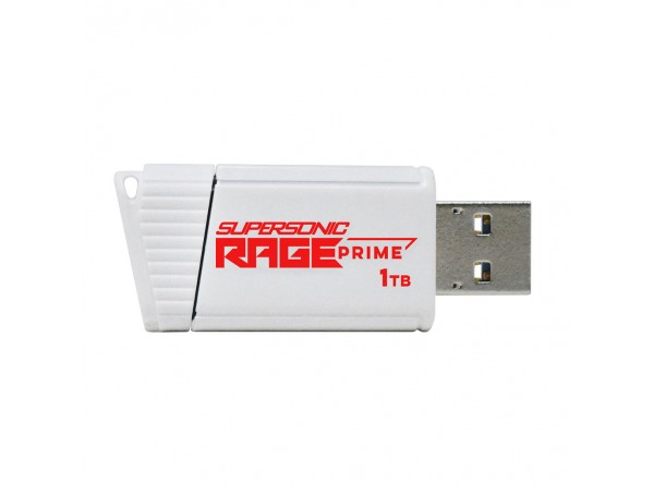 Spominski ključek 1TB USB3.2 Patriot Supersonic Rage 600MB/s plastičen bel (PEF1TBRPMW32U)