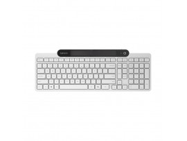 Tipkovnica Bluetooth Lenovo 800 Multi Device samopolnilna solarna SLO | bela (GY41R69602)