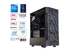 Računalnik MEGA TWR S7 i5-12400/Intel 730/16GB/1TB-4.0/750W/Brez OS