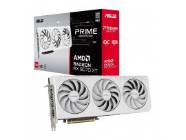 Grafična kartica AMD RX9070 XT Asus Prime OC Edition bela - 16GB GDDR6  | 1xHDMI 2.1b 3xDisplayport 2.1b (90YV0L75-M0NA00)