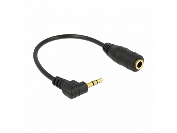 Kabel Audio 3,5mm Ž => 2,5mm M kotni 14cm Delock