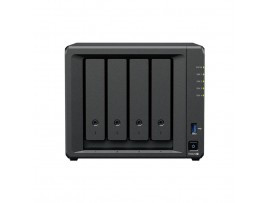 NAS ohišje Synology DS925neo+ 4x3,5'' SATA HDD/SSD 2xM.2 NVMe AMD V1500B 4 core (8-thread) 2.2 GHz 4GB DDR4 non-ECC SODIMM 2xRJ-45 2.5GbE LAN 2xUSB 3.2 Gen1 1xUSB-C expansion port