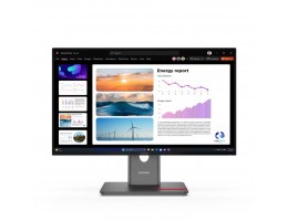 Monitor Lenovo 60,5 cm (23,8") P24Q-40 2560x1440 120Hz IPS 4ms HDMI DisplayPort USB-C DP-Out 3xUSB3.2  sRGB99% ThinkVision