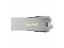 Spominski ključek 32GB USB 3.1 Sandisk Ultra Luxe 150MB/s - kovinski/brez pokrovčka/srebrn (SDCZ74-032G-G46)