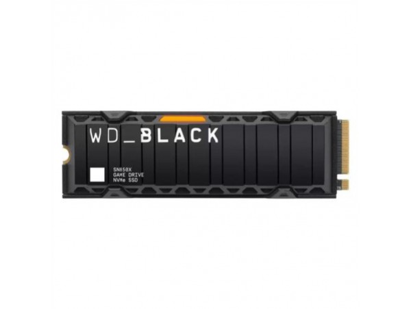 Disk SSD M.2 NVMe PCIe 4.0 1TB WD BLACK SN850X 2280 7300/6300MB/s s hladilnikom (WDS100T2XHE)