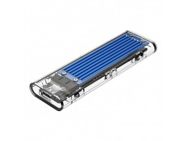 Ohišje za SSD disk M.2 => USB-C PCIe NVMe USB 3.1 Gen2 Type-C Orico - moder (TCM2-C3-BL-BP)