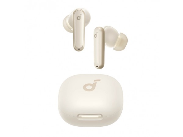Slušalke brezžične Anker ušesne z mikrofonom BT Soundcore P40i bele ANC (A3955G21)