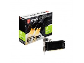 nVidia GT730 2GB DDR3 MSI VGA DVI HDMI pasivna  300W PS N730K-2GD3H/LPV1