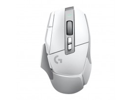 Gaming miška brezžična Logitech G502 X LightSpeed, bela (910-006189)