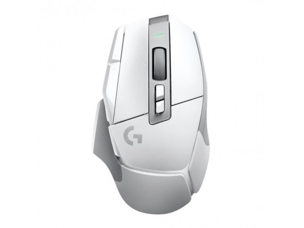 Gaming miška brezžična Logitech G502 X LightSpeed, bela (910-006189)