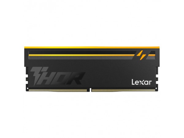DDR5 16GB 6000MHz CL36 Single (1x16GB) Lexar RGB Thor XMP3.0 EXPO 1,4V Gaming črna (LD5U16G60C36BV-RGS)