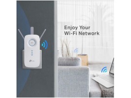 Razširitev brezžičnega omrežja TP-Link WiFi5 802.11ac AC1750 1300Mbit/s 1xRJ45 3x antena (RE450)