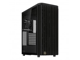 Ohišje Asus ProArt PA401 Wood Edition ATX - črna