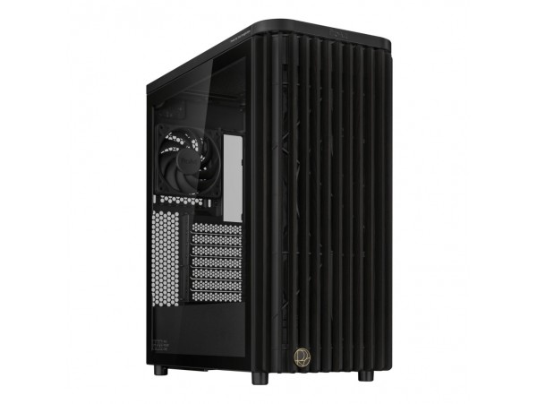 Ohišje Asus ProArt PA401 Wood Edition ATX - črna