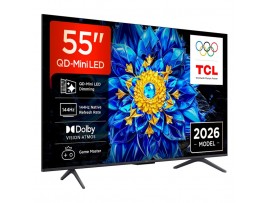 TV sprejemnik TCL 55,0" 139,7 cm 55P8L 3840x2160 QD MINI LED Google TV 4xHDMI WiFi LAN RJ45 BT
