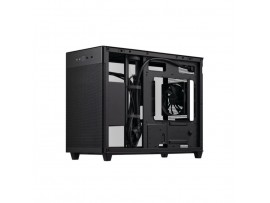 Ohišje Asus Prime AP201 (steklena stranica) miniATX - črna