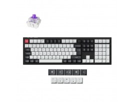 Gaming Tipkovnica brezžična, bluetooth, USB Keychron Q6 HE UK | črna RGB (Q6H-M1-UK)