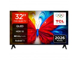 TV sprejemnik TCL 32,0" 81,3 cm 32S5L 1920x1080 QLED Android TV 2xHDMI USB BT WiFi  HDR10