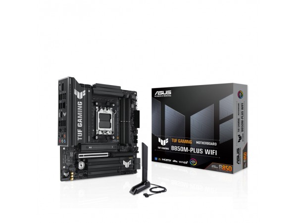 Osnovna plošča AM5 Asus TUF Gaming B850M-Plus WiFi microATX 1xHDMI 1xDisplayPort