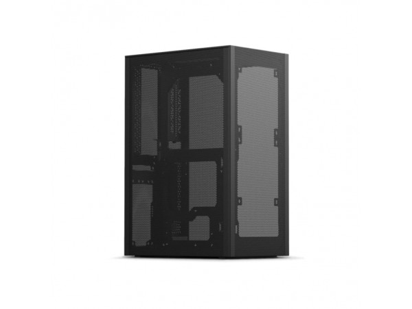 Ohišje Razni Ssupd Meshlicious MESH miniITX - črna