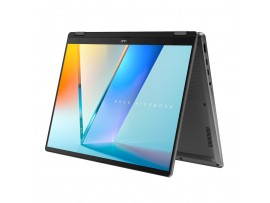 Prenosnik Asus 35,5 cm (14,0") Vivobook 14 Flip 1920x1200 OLED na dotik 300nit Ultra 7-258V/32GB/SSD1TB/BL/AI Chip: 47 TOPs/ALU-ABS/Intel Arc 140V/Win11Home (90NB14Y1-M00JC0)