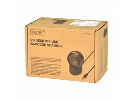 Digitus čitalec za Barcode/QRcode 2D laser USB namizni črn DA-81005