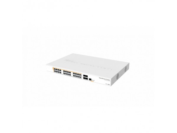 STIKALO 24-PORT 4x SFP Mikrotik 100/1000 PoE Managed Rack (CRS328-24P-4S+RM)