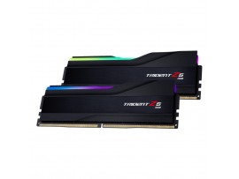 DDR5 32GB  6400MHz CL32 KIT (2x16GB) G.Skill Trident Z5 RGB 1,40V Gaming črna (F5-6400J3239G16GX2-TZ5RK)