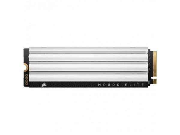 Disk SSD M.2 NVMe PCIe 4.0 1TB Corsair MP600 Elite s hladilnikom 2280 7000/6200MB/s Enkripcija 256-bit AES (CSSD-F1000GBMP600ECS)