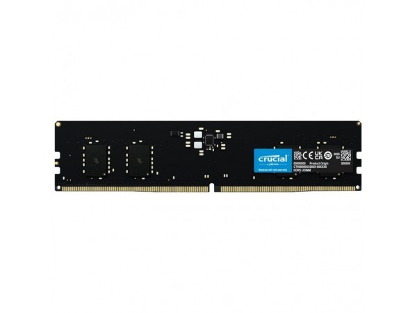 DDR5 8GB 5600MHz CL46 Single (1x 8GB) Crucial Value 1,1V črna (CT8G56C46U5)