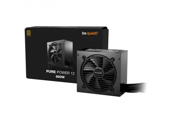 Napajalnik - 850W be quiet! Pure Power 12 80Plus Gold 92,7% Non modular 120mm črna ()