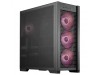 Ohišje Asus TUF Gaming GT302 TG MidiATX - črna RGB