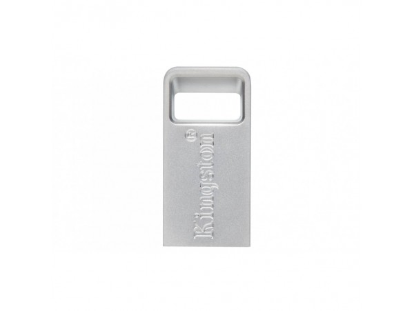 Spominski ključek 256GB USB 3.2 Kingston DT Micro 200MB/s - kovinski/micro/srebrn (DTMC3G2/256GB)