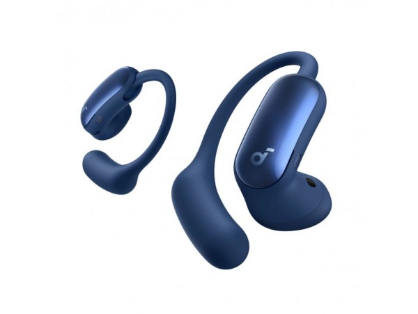 Slušalke brezžične Anker ušesne z mikrofonom BT Soundcore AeroFit 2 Pro modre (A3875G31)