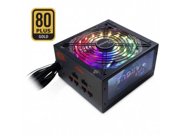Napajalnik - 750W Inter-Tech Argus RGB-750W CM II 80Plus Gold  90% 140mm ATX 2.3 modularni (88882174)