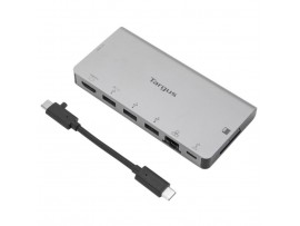 Priklopna postaja USB-C => Targus 3xUSB3.0 USB-C SD Čitalec HDMI ETH LAN RJ45 PD (100W) (DOCK414EU)
