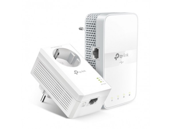 HPAV Powerline 1xLAN RJ45 220V TP-Link 1000Mbit/s (1+1) WLAN (TL-WPA7617 KIT)
