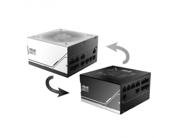 Napajalnik - 850W Asus Prime 80Plus Gold 92% ATX3.0 ATX12V Modular bela črna - bulk pakiranje (v vrečki) (90YE00U0-B0NB00)