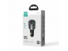 Avto polnilec 12V 24V => 2x USB-C USB-A 120W PD QC črn Joyroom (JR-CCN07 120W)