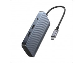 Priklopna postaja USB-C => Anker 7v1 4xUSB-A 2xHDMI 1x USB-C 100W (A83740A2)