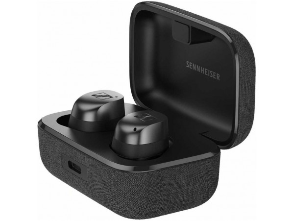 Slušalke brezžične Sennheiser ušesne BT Momentum True Wireless 4 grafit ANC (700365)