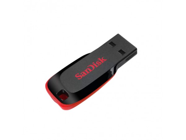 Spominski ključek 128GB USB2.0 Sandisk Cruzer Blade 128-bit AES (SDCZ50-128G-B35)