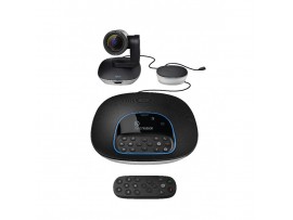 Konferenčni sistem Logitech Group BT USB-A 1080p daljinec stenski nosilec mic-360° (960-001057)