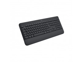 Tipkovnica brezžična + Bluetooth Logitech K650 Signature US international | SLO gravura grafitna (920-010945)