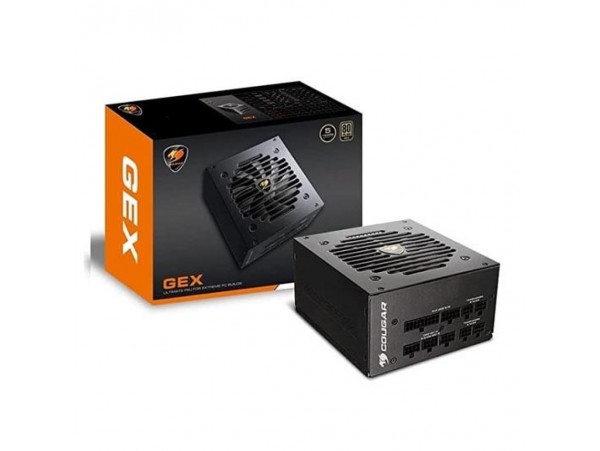 Napajalnik - 1050W Cougar GEX 1050 80Plus Gold 91% ATX 12V Modular 140mm črna (31GE105003P01)