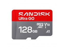 Spominska kartica microSDXC 128GB Sandisk Ultra GO 190MB/s/U1 UHS-I A1 (SDSQUGN-128G-GN6MN)
